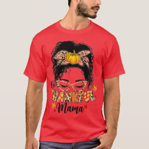 Camiseta Engraçado Mano Um Feliz Dia De outono Da Mamãe