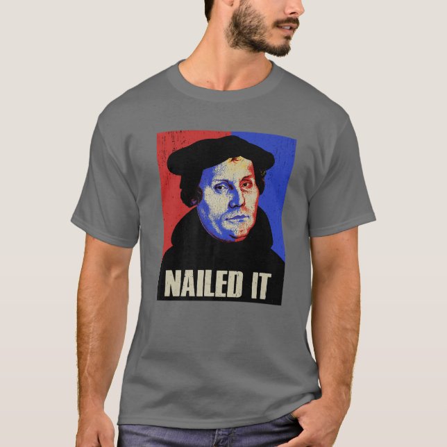 Camiseta Engraçado Martin Luther Costume Ningê-Lo (Frente)
