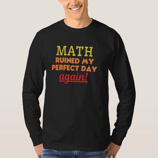 Camiseta Engraçado Matemática Matemática Álgebra Calculus T (Frente)