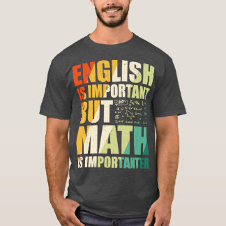 Camiseta Engraçado Math Dizendo