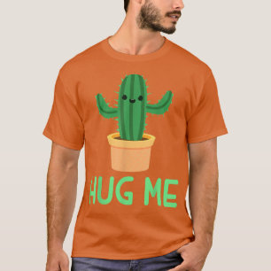 Camiseta Engraçado Me Abraçar Cactus Cactos Presente De Ani