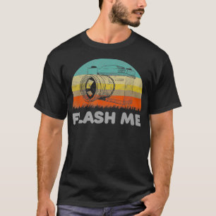 Camiseta Engraçado Me Lave Com Uma Câmera