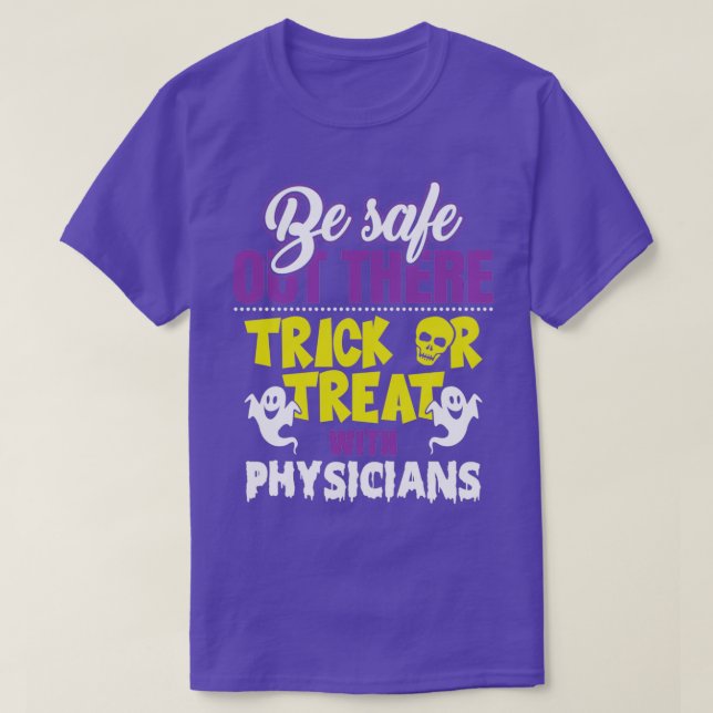 Camiseta Engraçado médico Halloween (Frente do Design)