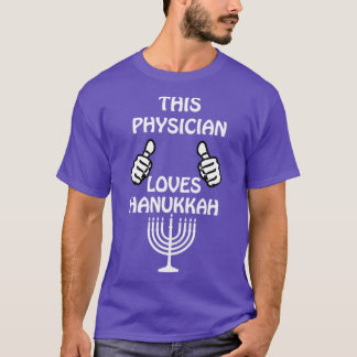 Camiseta Engraçado médico Hanukkah