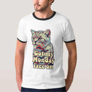 Camiseta Engraçado meme de gato giro para amantes de gatos 