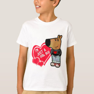 Camiseta Engraçado Meme sou apenas um Casal Namorados de Ca
