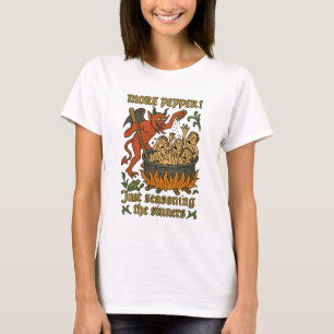 Camiseta Engraçado Memória Medieval Cartoon Halloween