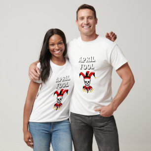 Camiseta Engraçado Mens Novidade feminina Presente APRIL FO