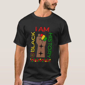 Camiseta Engraçado mês da história negra: Eu sou história n