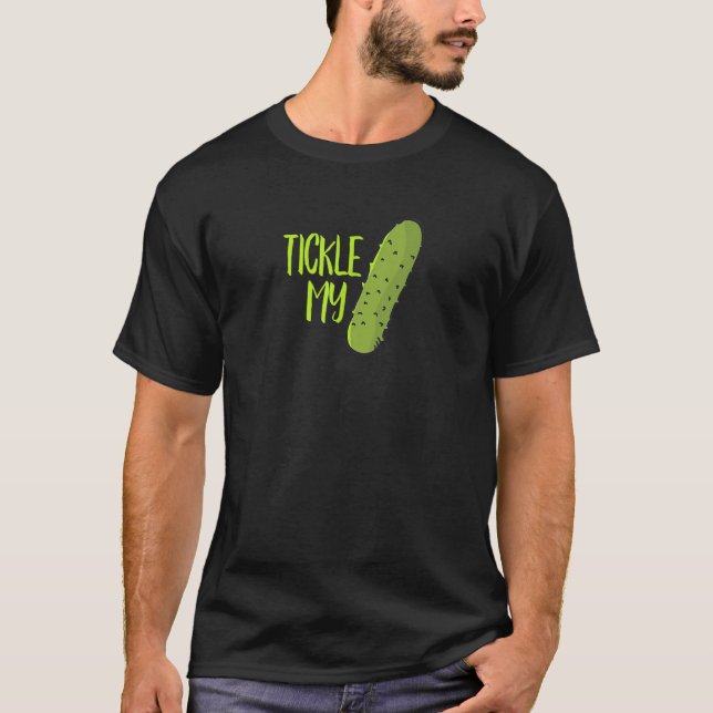 Camiseta Engraçado Meu Adulto De Novidade De Picles (Frente)