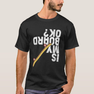 Camiseta Engraçado Meu Conselho Ok Skater Skateboard Skateb