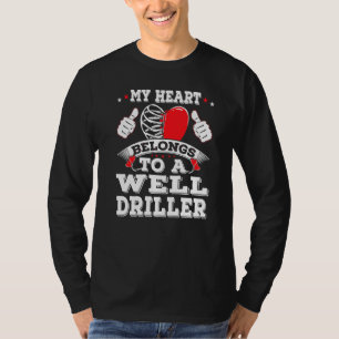 Camiseta Engraçado, Meu Coração Pertence A Um Namorados Bem