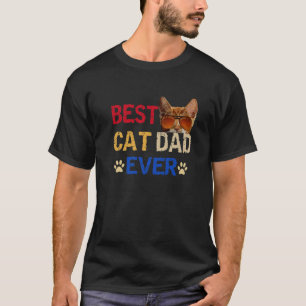 Camiseta Engraçado Meu Melhor Pai De Gato De Gato-Kute