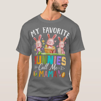 Camiseta Engraçado, Meus Bunnies Favoritos Me Chamam De Fam