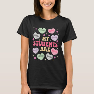 Camiseta Engraçado Meus Estudantes São Cardíacos Doces Sufi