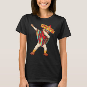 Camiseta Engraçado Mexicano Poncho Gift Men Mulheres Legal