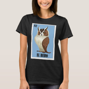 Camiseta Engraçado mexicano por Owl Lovers - El Buho