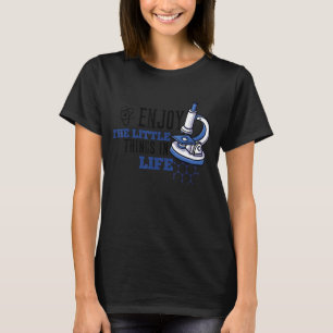 CAMISETA ENGRAÇADO MICROSCÓPIO, MICROBIÓLOGOS NERD SCI