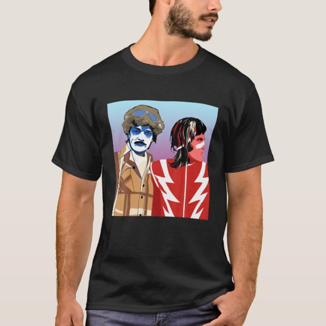 Camiseta Engraçado Mightys The Music Classic Arts Boosh Vap (Frente)