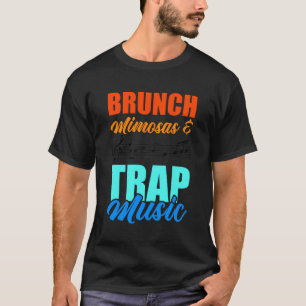 Camiseta Engraçado Mimosa Trap Música Coquetel Lover Rap Hi