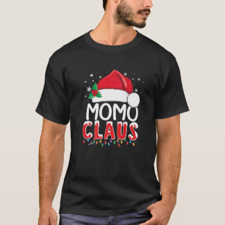 Camiseta Engraçado Momo Claus Natal Papais noeis de pijama