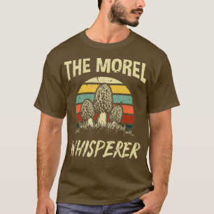 Camiseta Engraçado Morel Mushroom Hunter Gift Foraging