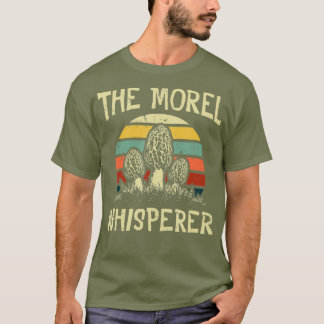 Camiseta Engraçado Morel Mushroom Hunter Oferece Forte