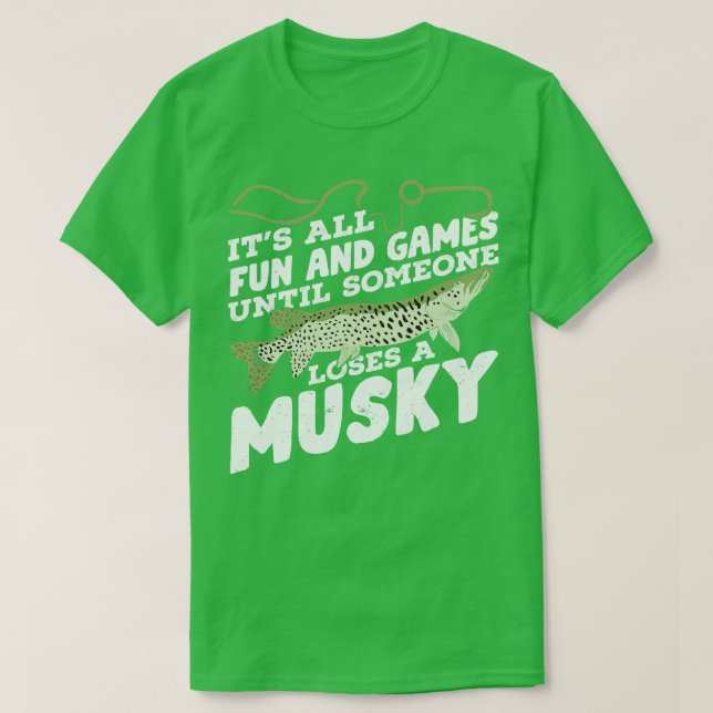 Camiseta Engraçado, Mosky, Pesca Arruinada, Presente do Pes (Frente do Design)