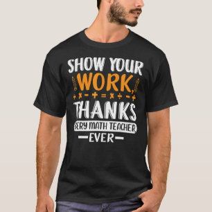 Camiseta Engraçado Mostre Seus Obrigados De Trabalho A Cada