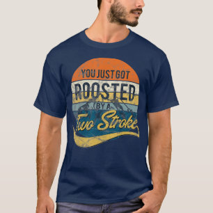 Camiseta Engraçado Motocross, você acabou de ser enrolado p