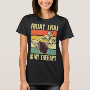 Camiseta Engraçado Muay Tailandês Para Homens Mulheres Cria