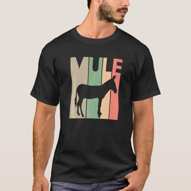Camiseta Engraçado Mule Costume (Frente)