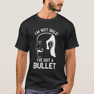 Camiseta Engraçado Mullet Eu Não Sou Careca