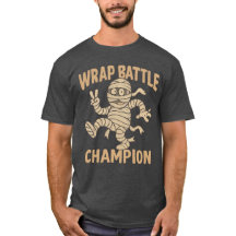 Engraçado Mummy Wrap Batalha Champion