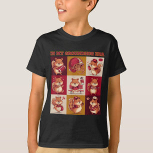Camiseta Engraçado Na Minha Era De Marmota Futebol Feliz Ma