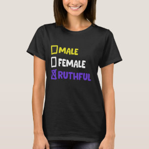 Camiseta Engraçado não-binário e transgênero 3