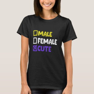 Camiseta Engraçado não-binário e transgênero 4