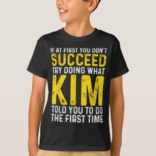 Camiseta Engraçado Não Desista Se Não Conseguir Tente