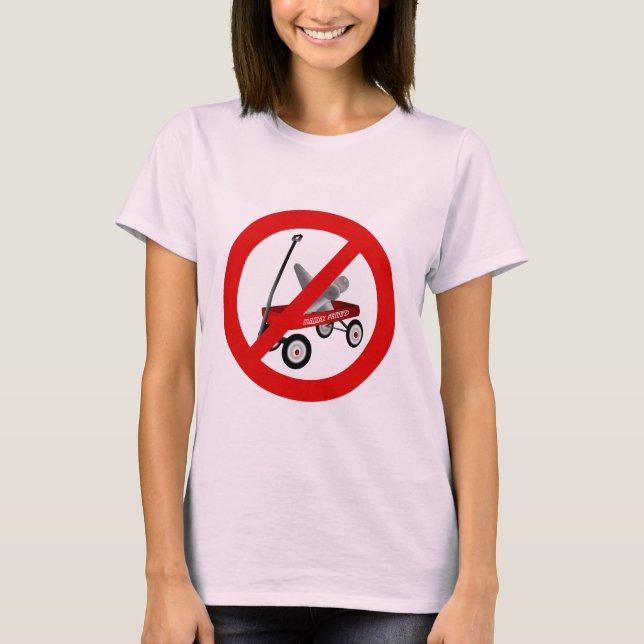 Camiseta Engraçado Não Há Vagões (Frente)