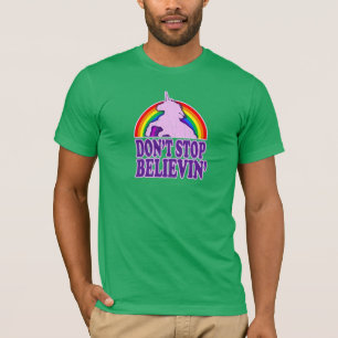 Camiseta Engraçado não pare o unicórnio de Believin