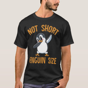 Camiseta Engraçado Não Pinguim Curto