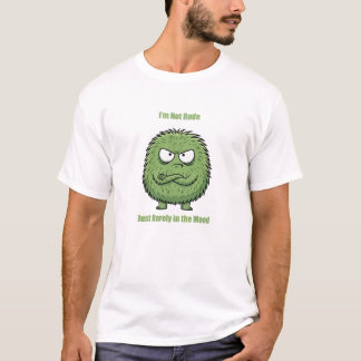 Camiseta Engraçado 'Não sou rude… só estou raramente no cli