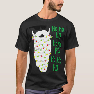Camiseta Engraçado, não tenha Papais noeis, barba de Natal