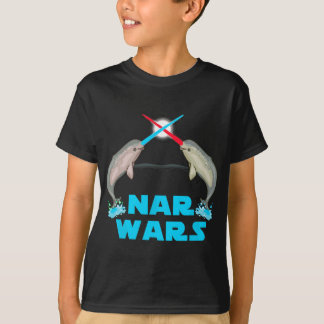 Camiseta Engraçado Narwhat O Excelente Nar Wars Parody