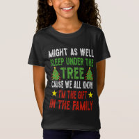 Engraçado Natal Crianças de Natal Pijamas Meninas