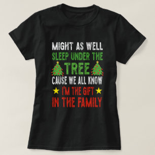 Camiseta Engraçado Natal Crianças de Natal Pijamas Meninas