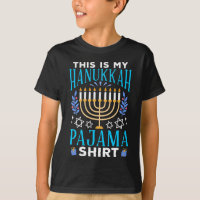 Engraçado Natal Judeu Hanukkah Pajama