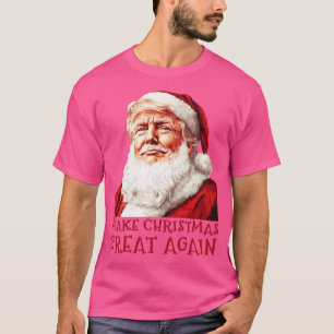Camiseta Engraçado Natal Papai Noel