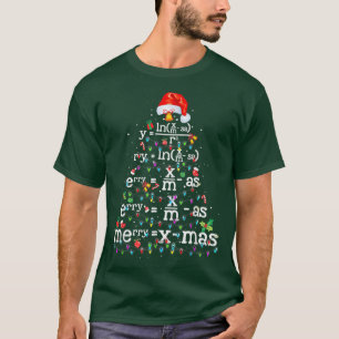 Camiseta Engraçado Natal Xmas Clothing Mathing Tree de Nata