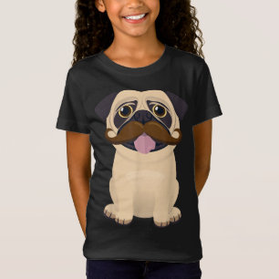 Camiseta Engraçado Natal Xmas Pug Cachorro Cachorro Cachorr